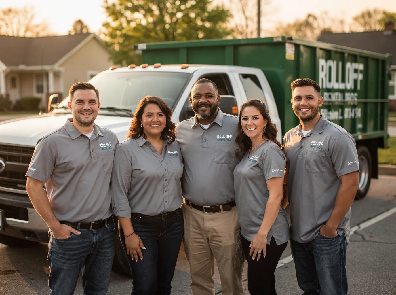 Roll Off Dumpster Rental company in Rock, MI